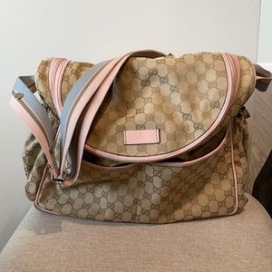 Gucci diaper bag
